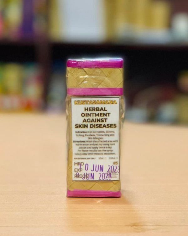 Herbal Ointment Against Skin Diseases