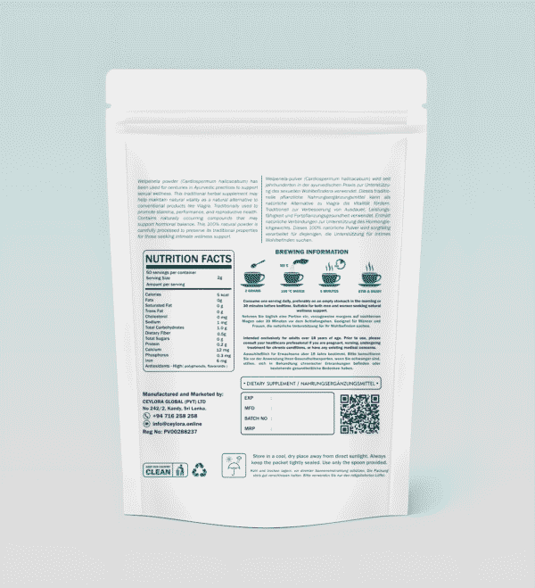 Welpenela Powder - Traditional Ayurvedic Vitality & Energy Support | Natural Wellness Supplement"