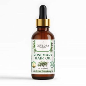 Rosemary and Curry Leaf herbal hair oil for hair growth and hair fall control