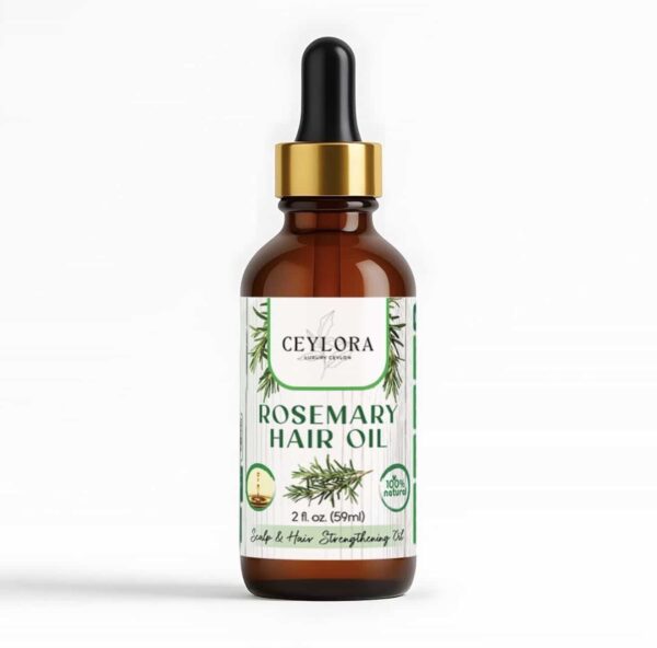 Rosemary and Curry Leaf herbal hair oil for hair growth and hair fall control